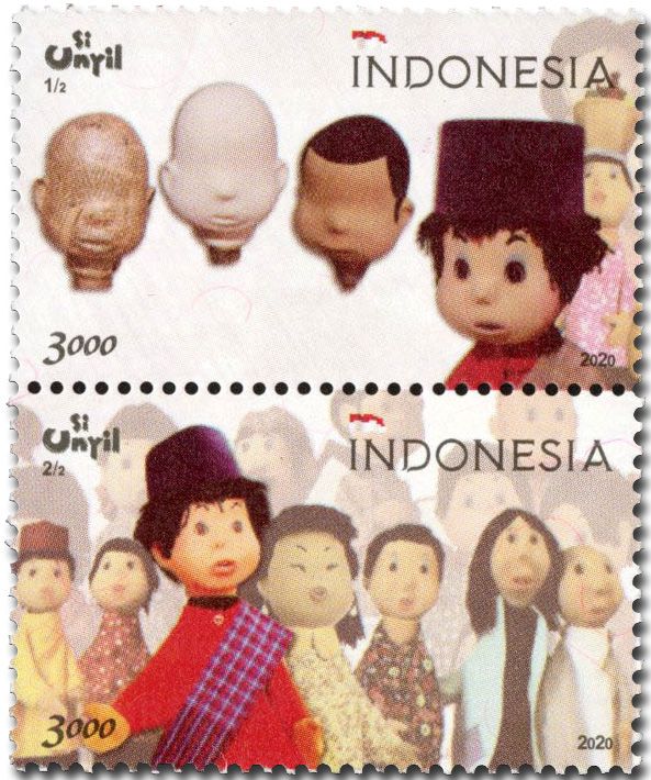 n° 3223/3224 - Timbre INDONESIE Poste