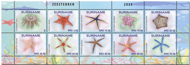 n° 3329/3338 - Timbre SURINAM Poste