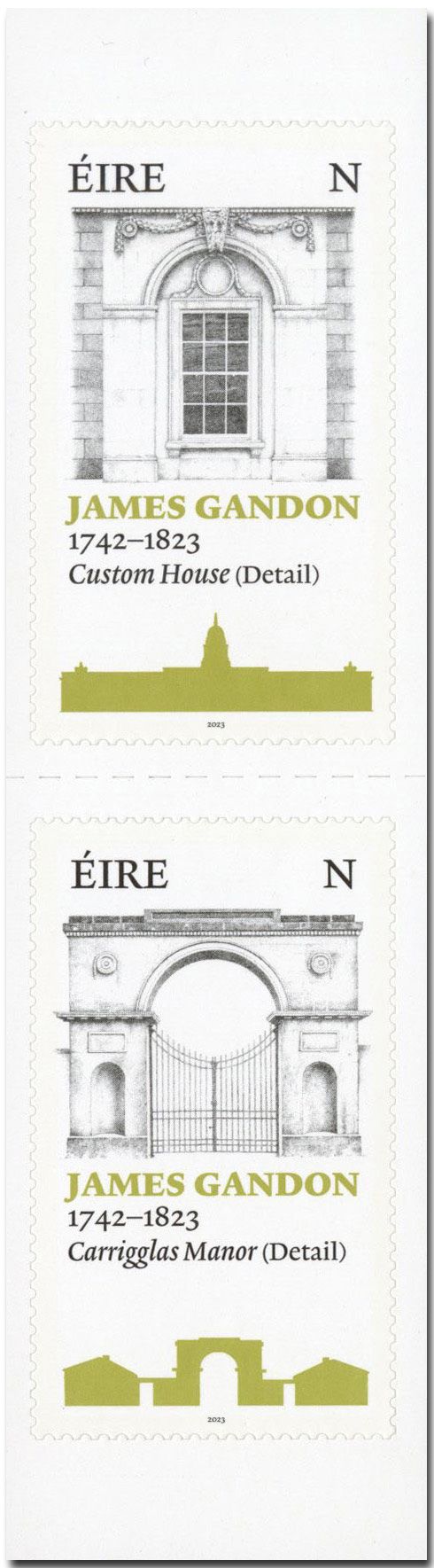 n° 2490/2491 - Timbre IRLANDE Poste