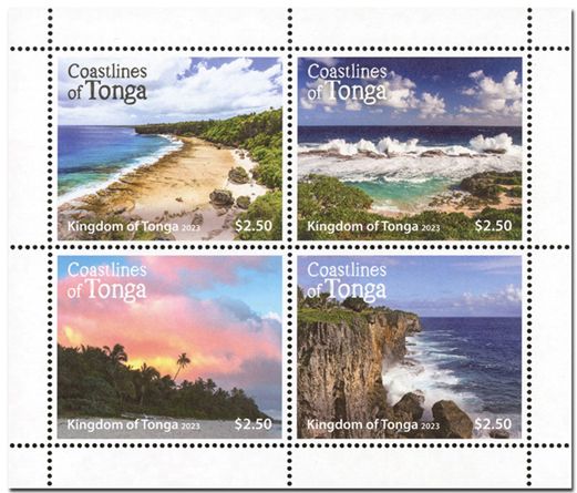 n° 1736/1739 - Timbre TONGA Poste