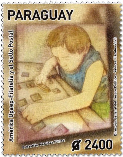 n° 3345 - Timbre PARAGUAY Poste