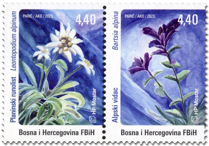 n° 592/593 - Timbre HERCEG-BOSNA Poste