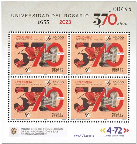 n° 2652 - Timbre COLOMBIE Poste