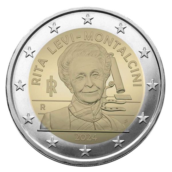 2 EURO COMMEMORATIVE 2024 : ITALIE (Rita Levi Montalcini)