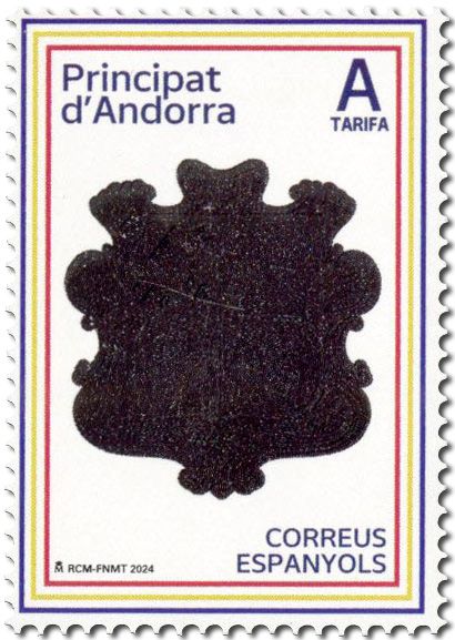 n° 540 - Timbre ANDORRE ESPAGNOL Poste