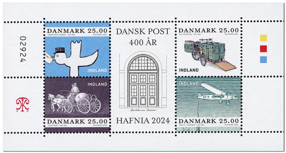 n° F2078 - Timbre DANEMARK Poste