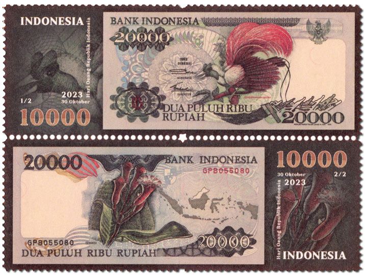 n° 3239/3240 - Timbre INDONESIE Poste