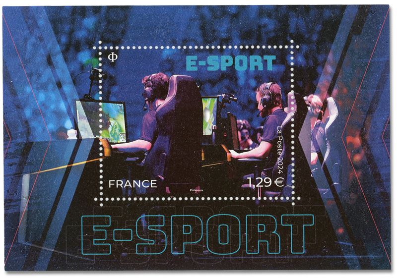 n° F5778 - Timbre France Poste (E-Sport)