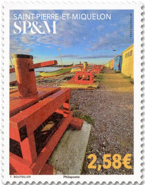 n° 1328 - Timbre Saint-Pierre et Miquelon Poste