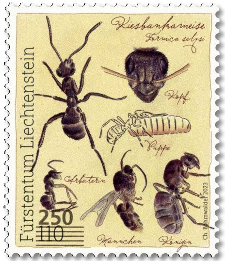 n° 2051D/2021D - Timbre LIECHTENSTEIN Poste