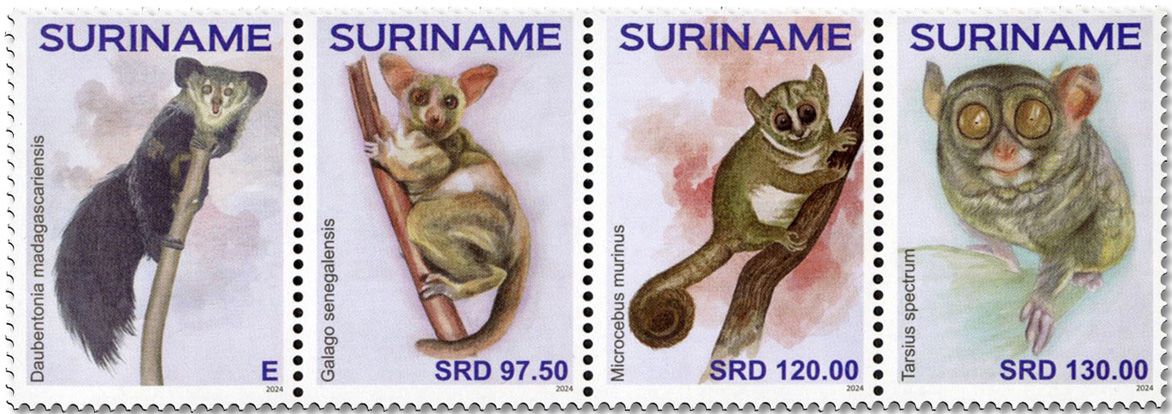 n° 3373/3376 - Timbre SURINAM Poste