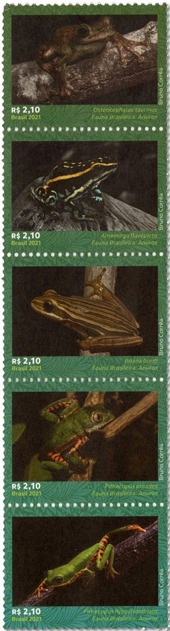 n° 3906/3910 - Timbre BRESIL Poste