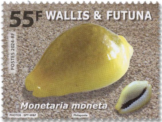 n° 982 - Timbre WALLIS & FUTUNA Poste (Monetaria moneta)