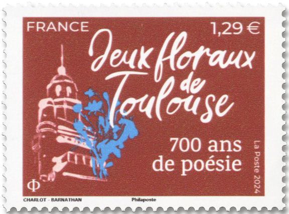 n° 5772 - Timbre France Poste (Jeux floraux de Toulouse)