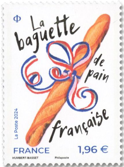 n° 5776 - Timbre France Poste (la baguette de pain française)