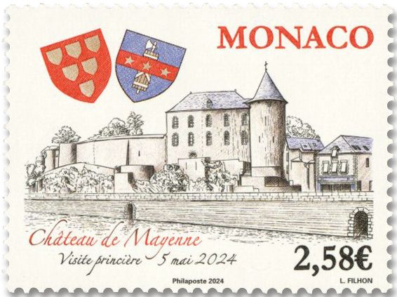 n° 3441 - Timbre MONACO Poste