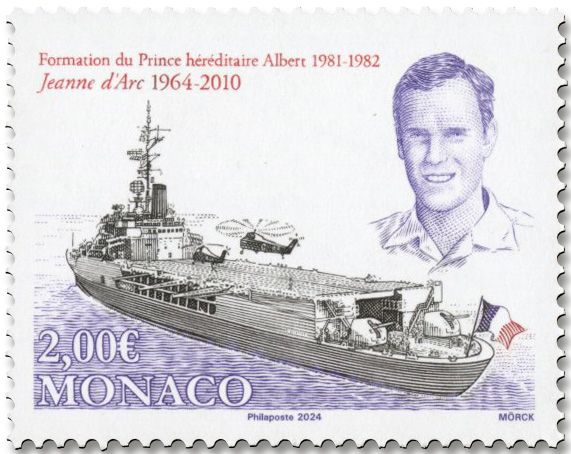 n° 3445 - Timbre MONACO Poste (60e anniversaire Jeanne d´Arc)