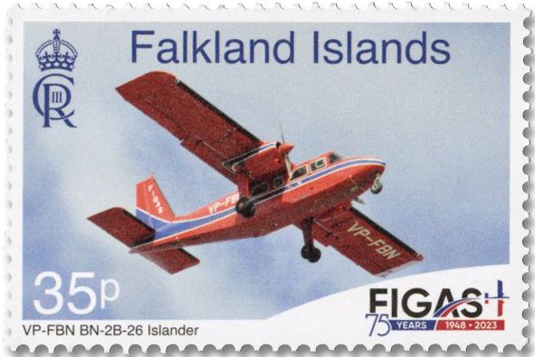 n° 1436/1439 - Timbre FALKLAND Poste