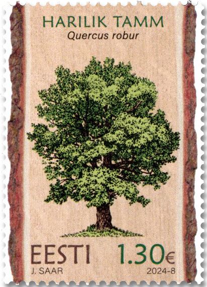 n° 1007 - Timbre ESTONIE Poste