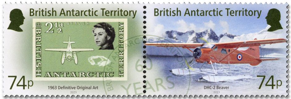 n° 817/824 - Timbre ANTARCTIQUE BRITANNIQUE Poste