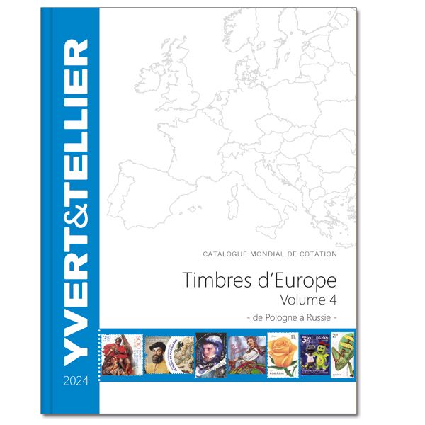 EUROPE Volume 4 - 2024 (Catalogue des timbres des pays d´Europe de P à R)