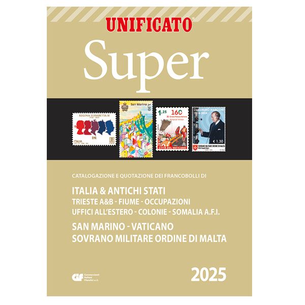 SUPER 2025 (Timbres de l´Italie) - UNIFICATO