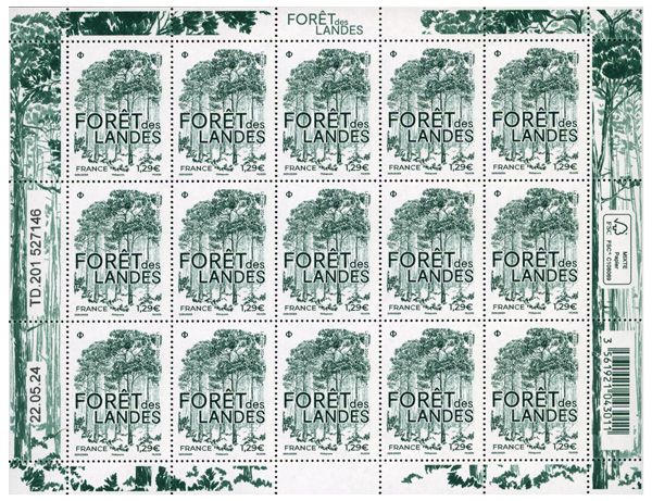 n° F151 - Timbre France Feuillets de France (n° 5799)