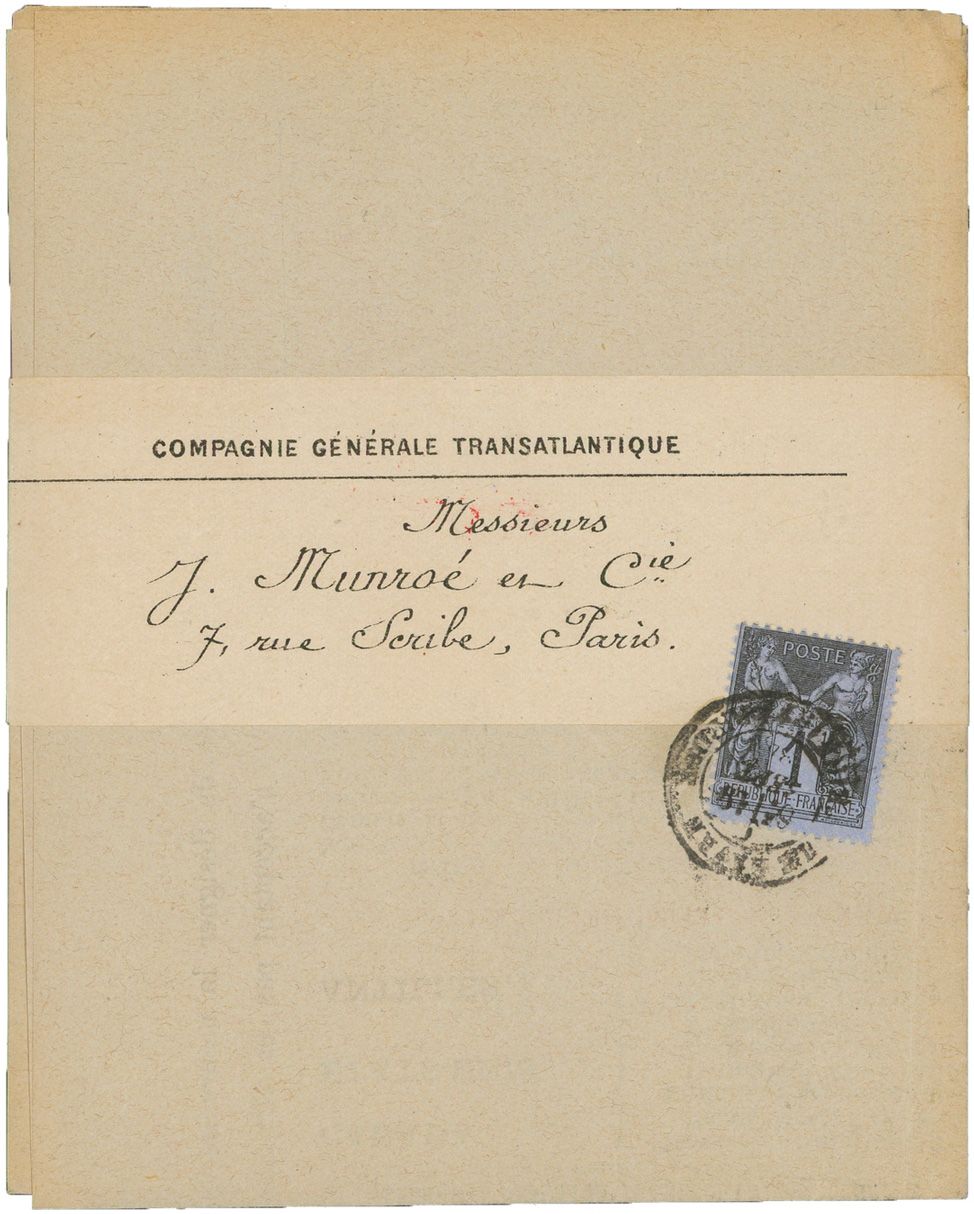 France : n°83 obl. sur lettre