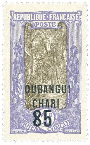 Oubangui Chari : n°68a**