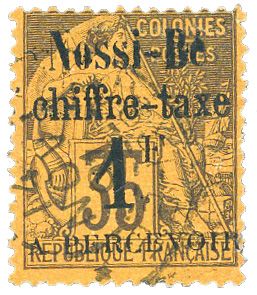 Nossi-Bé : Taxe n°6 obl.