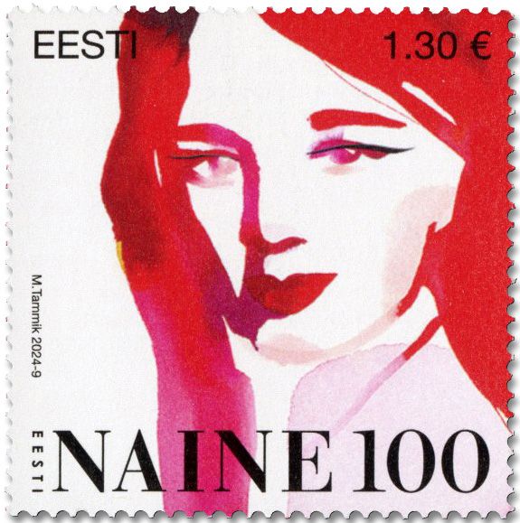 n° 1008 - Timbre ESTONIE Poste