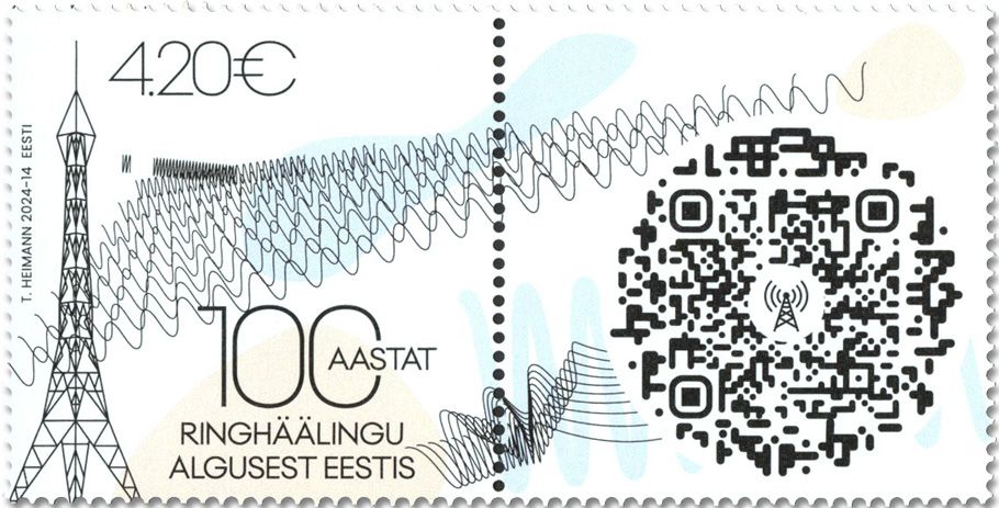 n° 1013 - Timbre ESTONIE Poste