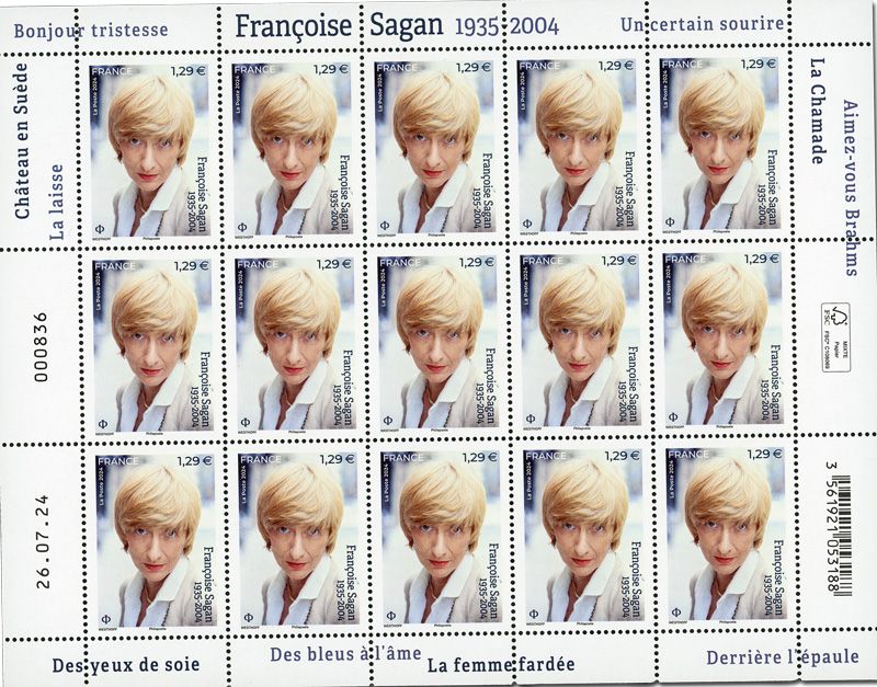 n° F156 - Timbre France Feuillets de France (n° 5805)