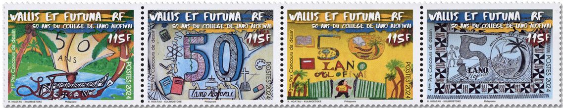 n° 987/990 - Timbre WALLIS & FUTUNA Poste