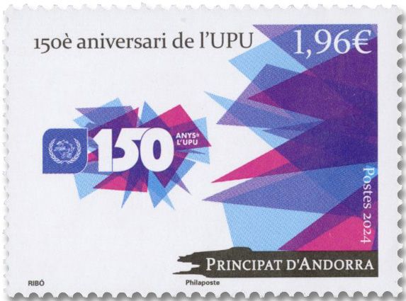 n° 916 - Timbre ANDORRE Poste