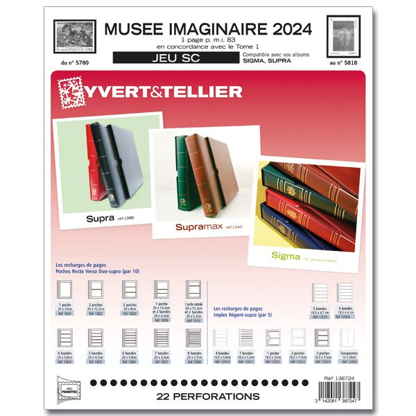 MUSEE IMAGINAIRE SC : 2024 (JEUX AVEC POCHETTES)