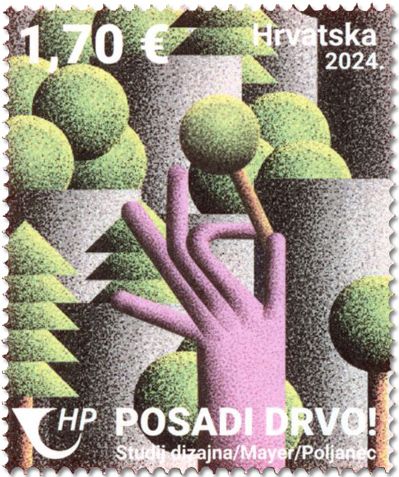 n° 1522 - Timbre CROATIE Poste