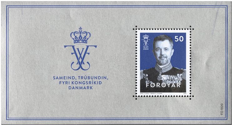 n° F1090 - Timbre ILE FEROE Poste