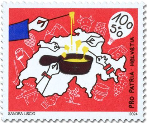 n° 2833/2834 - Timbre SUISSE Poste