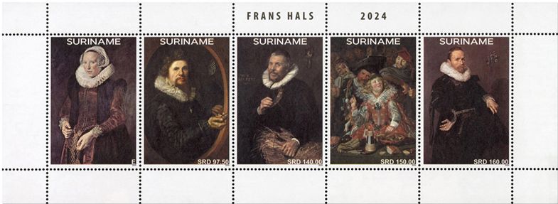 n° 3393/3397 - Timbre SURINAM Poste