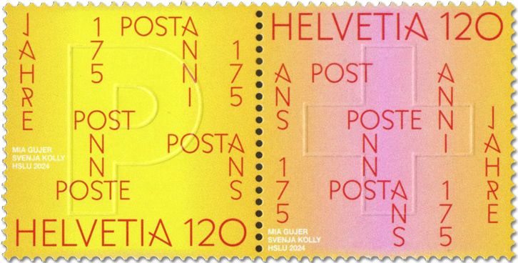 n° 2827/2828 - Timbre SUISSE Poste