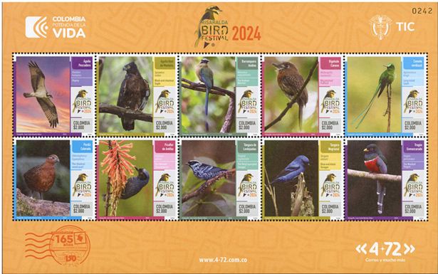n° 2730/2739 - Timbre COLOMBIE Poste