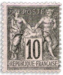 n° 103** - Timbre FRANCE Poste