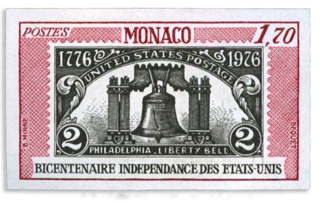 n° 1055** ND - Timbre MONACO Poste