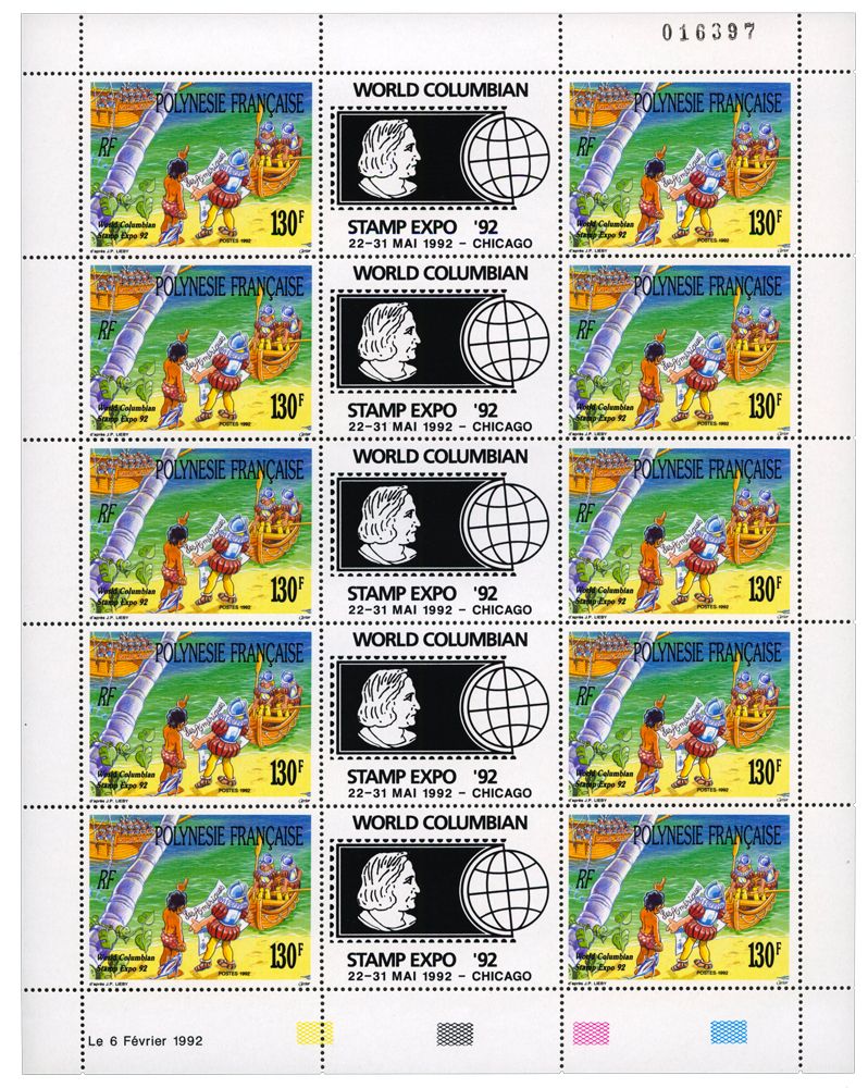 n° 409A** - Timbre POLYNESIE Poste