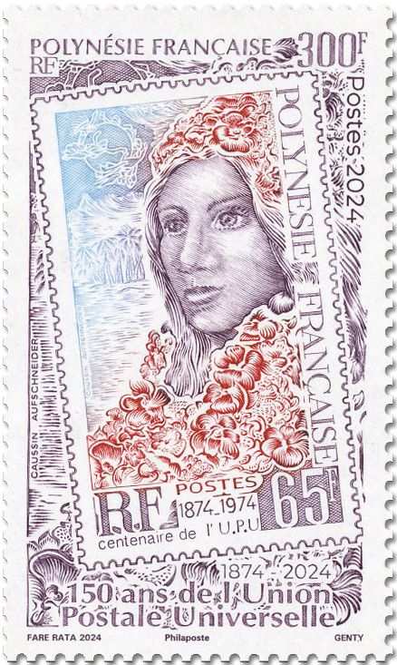 n° 1359 - Timbre POLYNESIE Poste