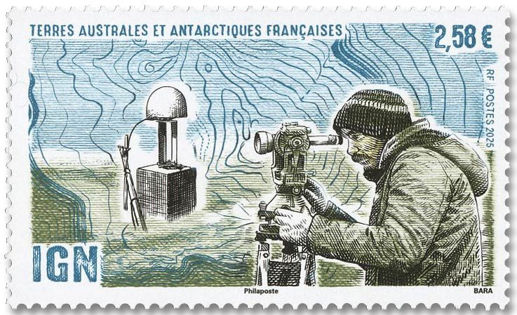 n° 1109 - Timbre TAAF Poste