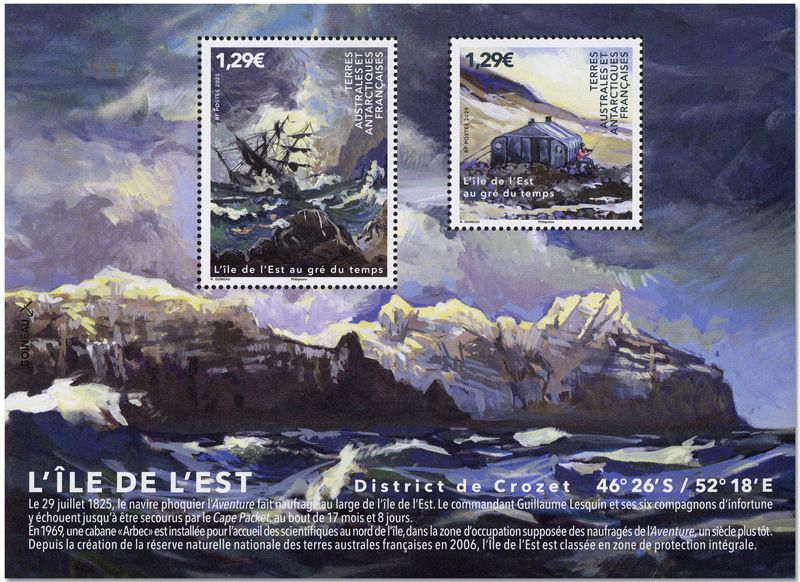 n° F1116 - Timbre TAAF Poste