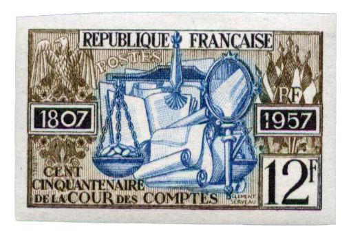 n° 1107a** - Timbre FRANCE Poste