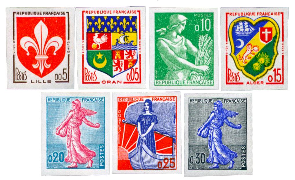 n° 1230/1234A** ND - Timbre FRANCE Poste